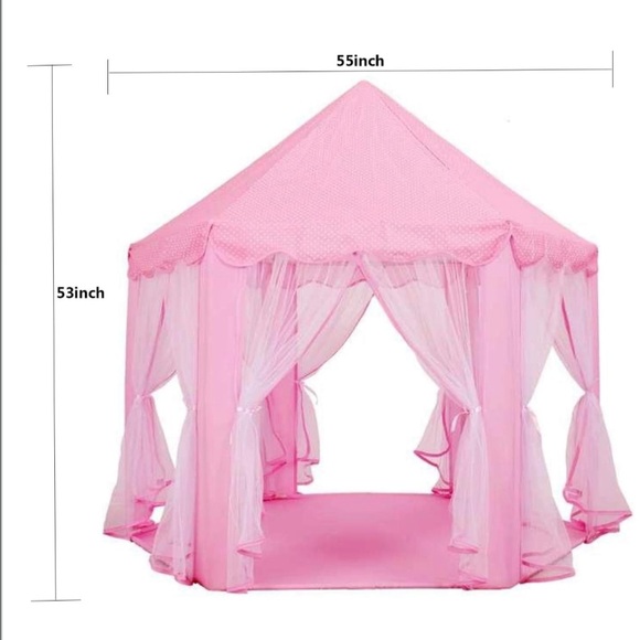🥳🥳Host pic 🥳🥳Princess tent for kids💕💓 - Picture 4 of 7